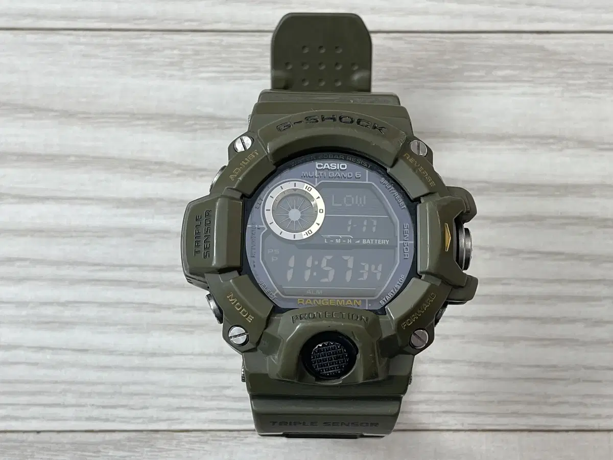 (지샥 브랜드 판매) G-SHOCK 지샥 레인지맨 카키 GW-9400